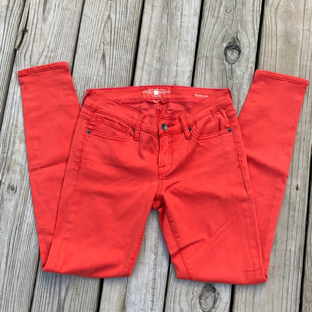 Lucky brand Charlie super skinny jeans